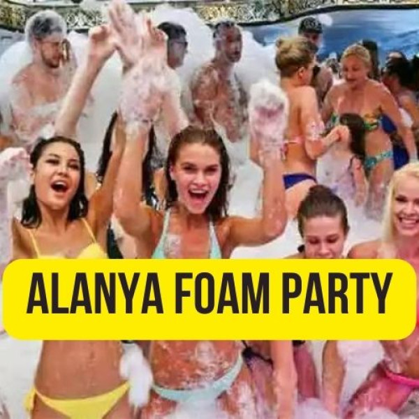 Alanya Foam Party Boat Tour
