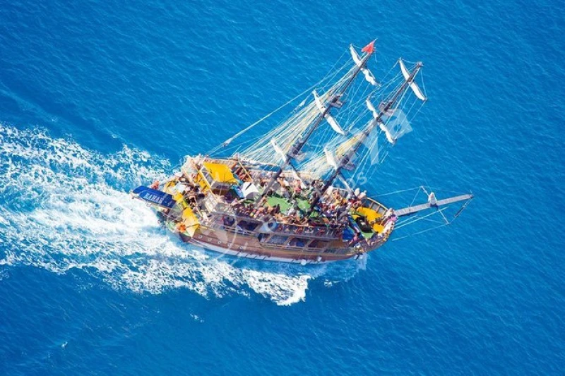 Alanya Catamaran Boat Tour: The Most Comfortable Trip in Alanya!🌞😎🏖 - 3