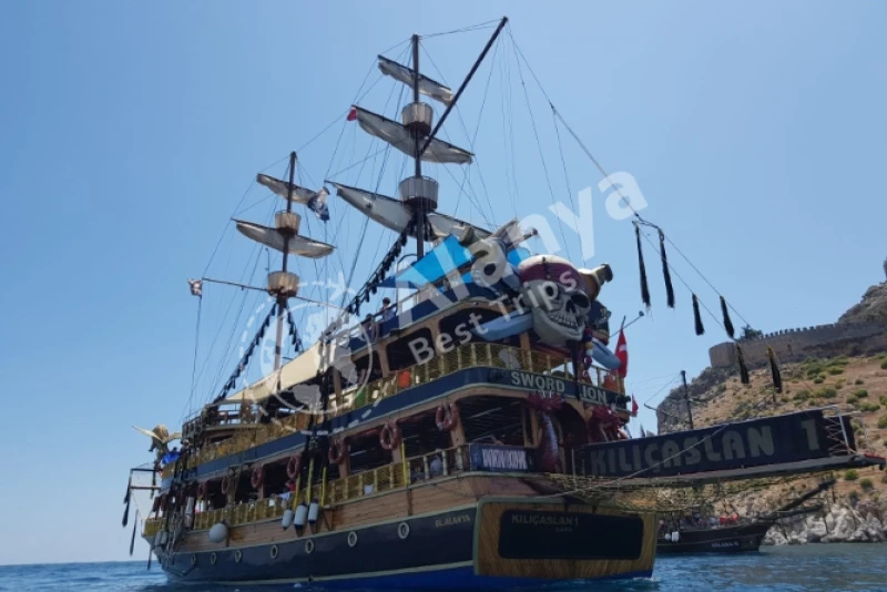 Alanya Boat Trip - Pirates of Ship - 8