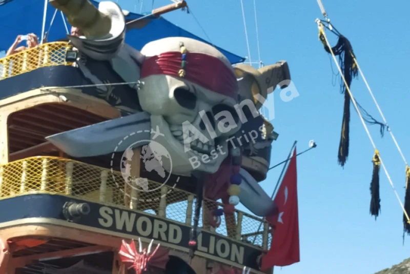 Alanya Boat Trip - Pirates of Ship - 5