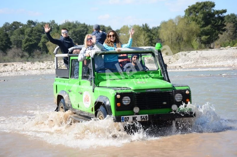 Von Alanya Rafting und Jeep Safari Tour - 3