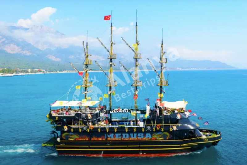 Pirate Boat Tour from Belek, Antalya, Kemer - 7