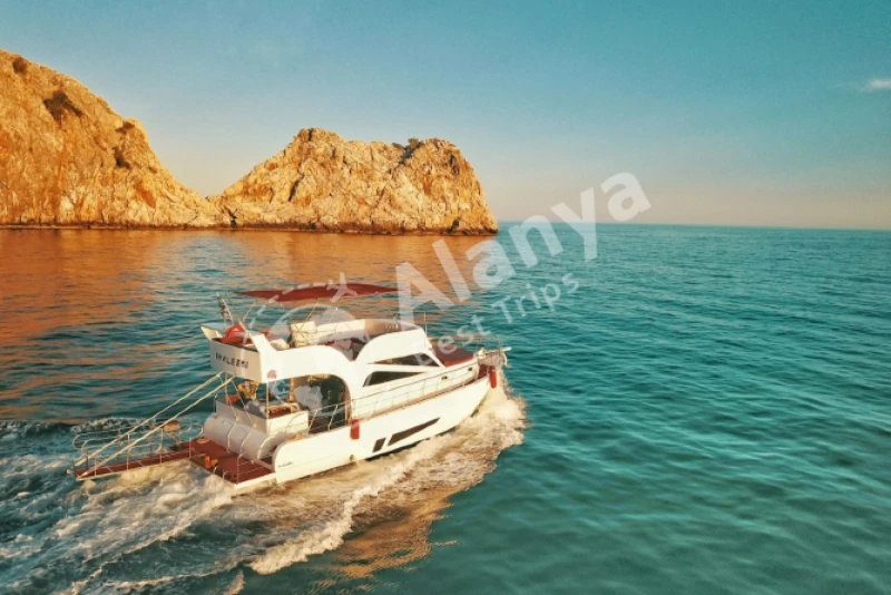 Private Luxus-Yacht-Tour von Alanya - 10