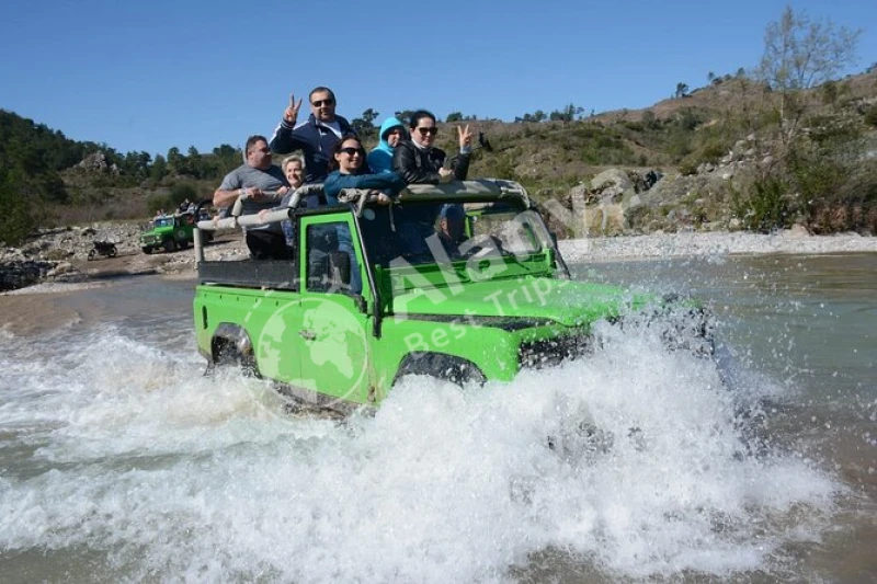 Rafting and Jeep Safari Combo Tour from Belek