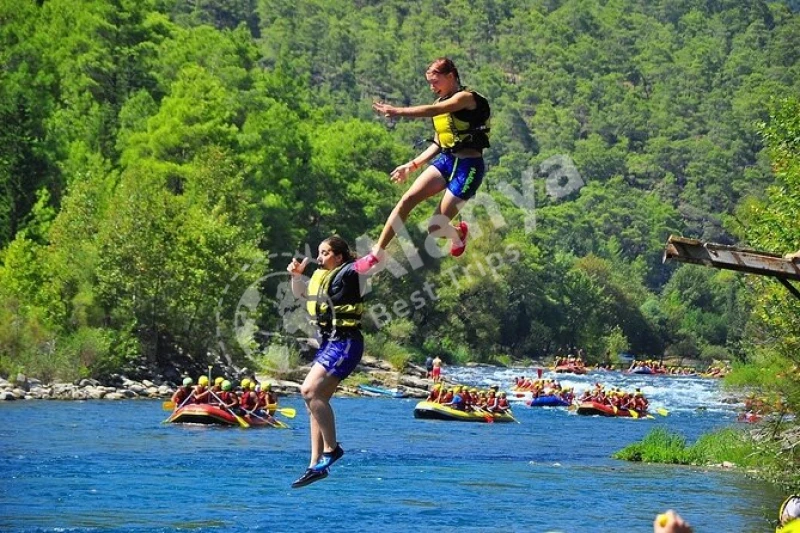 Rafting Buggy Cross und Zipline combo Tour von Antalya - 5