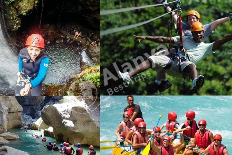 Rafting, Canyon and Zipline Combo Tour from Belek - 2