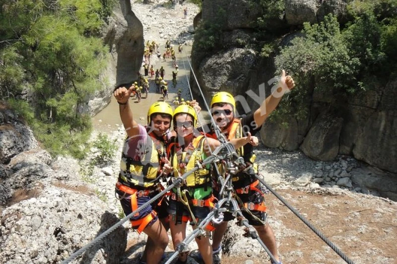 Rafting, Canyon and Zipline Combo Tour from Belek - 3