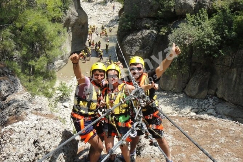 Połączona trasa raftingu, canyoningu i tyrolki z Antalyi - 7