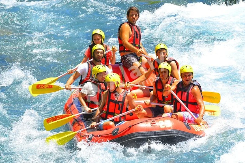 Belek'ten Rafting Tazı Kanyon Zipline Buggy Safari Combo Tur - 10