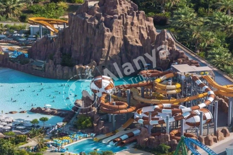 The Land of Legends Theme Aqua Park From Side - 0