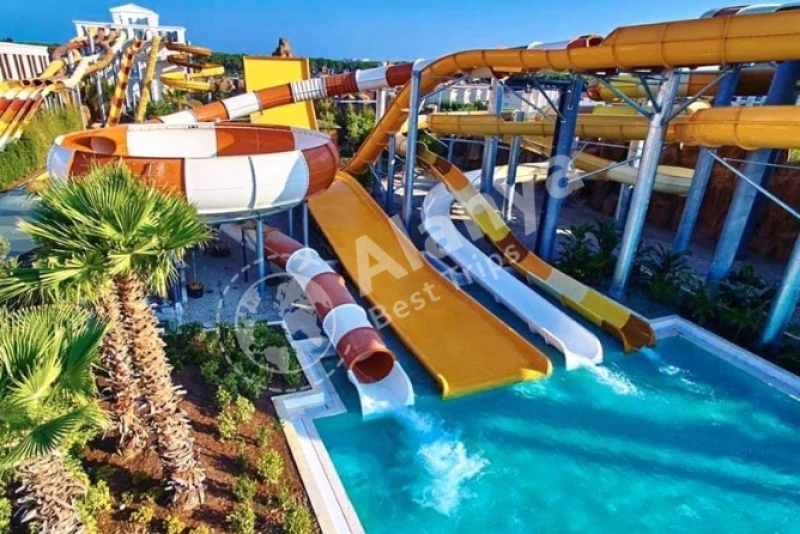 The Land of Legends Theme Aqua Park From Side - 6