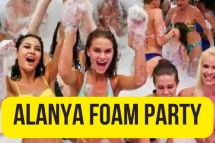 Foam Party and Night Boat Tour in Alanya