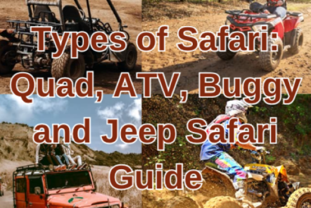 Types of Safari: Quad, ATV, Buggy and Jeep Safari Guide