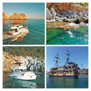 Unforgettable Day with Boat Tours in Alanya