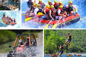 Rafting , Buggy or Quad Safari and Zipline Adventure 3 in 1