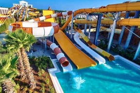 The Land of Legends Theme Aqua Park From Side
